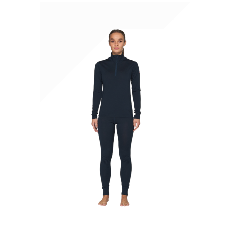 Camiseta funcional de mujer Devold Breeze Plus Merino 200 Zip Neck Wmn
