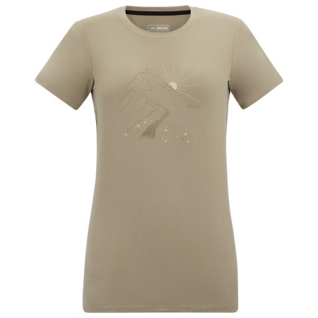 Camiseta de mujer Regatta Women’s Fingal Stretch marrón Parchment
