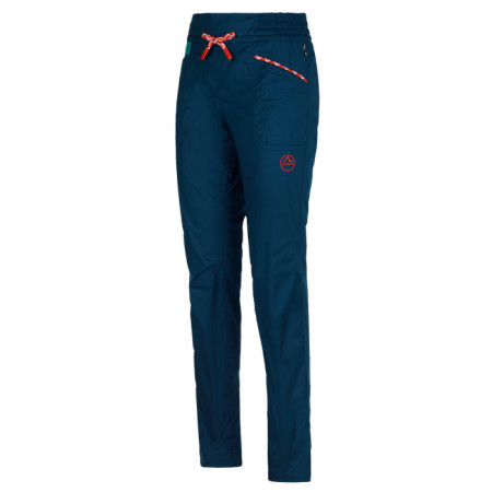 Pantalones de mujer La Sportiva Temple Pant W azul oscuro Storm Blue/Lagoon