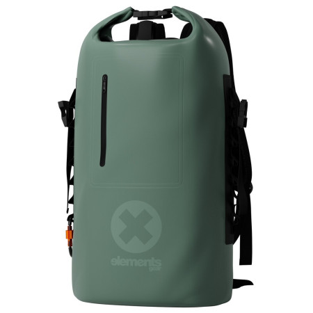 Bolsa impermeable Elements Gear Trek 2.0 - 25L (2 popruhy) verde forest green