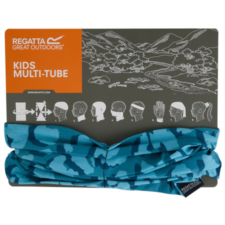 Cuello multiuso para niños Regatta Kids Printed Multitube II
