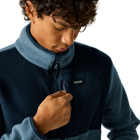 Sudadera funcional de hombre Regatta Frankie Borg Colour Block