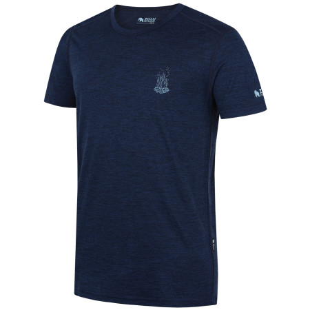 Camiseta de hombre Zulu Merino Fire 160 Short Comfy
