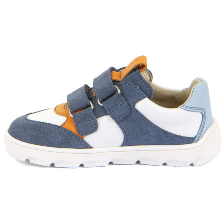 Zapatillas para niños Froddo Barefoot zeru spring White/Denim