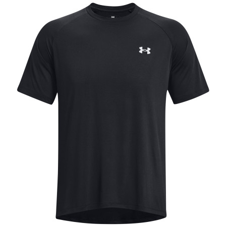 Camiseta funcional de hombre Under Armour Tech Reflective SS negro/blanco Black / / Reflective