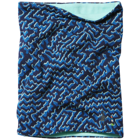 Cuello multiuso Smartwool Thermal Merino Reversible Neck Gaiter azul PACIFIC BLUE RETRO LINE