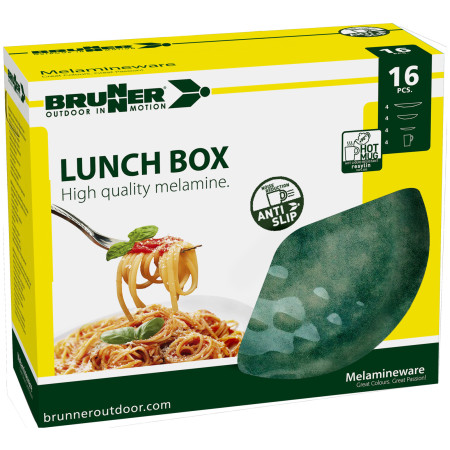 Vajilla Brunner Lunch box Sea green