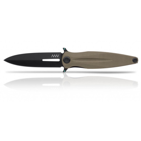 Cuchillo Acta non verba Z400 DLC/G10/Liner Lock verde Olive