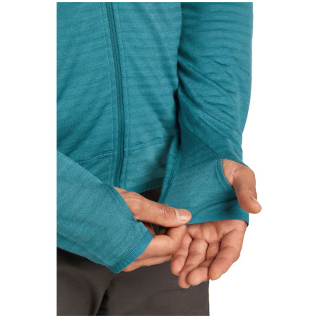 Sudadera funcional de hombre Icebreaker Men Merino Blend 300 RealFleece™ Descender LS Zip