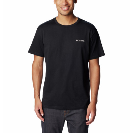 Camiseta de hombre Columbia CSC Basic Logo Tee negro/gris Black, LC CSC Branded Graphic