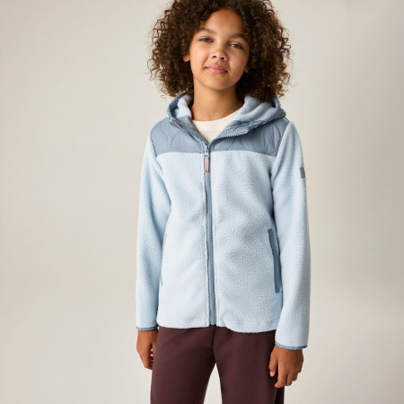 Sudadera para niños Regatta Myla Hybrid Jacket DuskBluSky