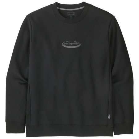 Sudadera de hombre Patagonia Men's '95 Oval Logo Uprisal Crew Sweatshirt negro Black