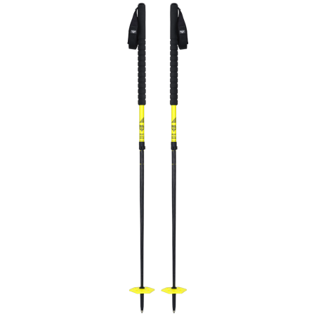 Bastones de esquí de travesía Black Crows Duos Freebird negro/amarillo black/yellow
