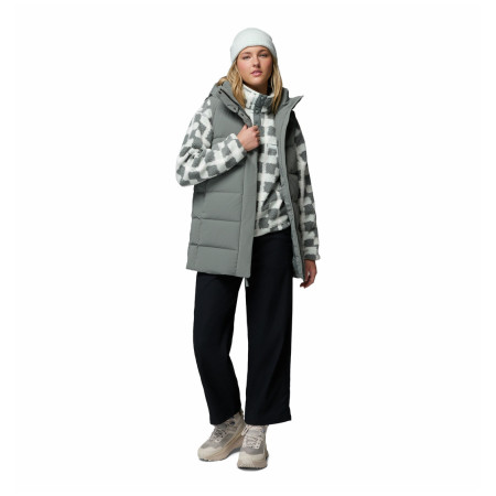 Sudadera de mujer Columbia Helvetia™ II Printed Cropped Half Snap