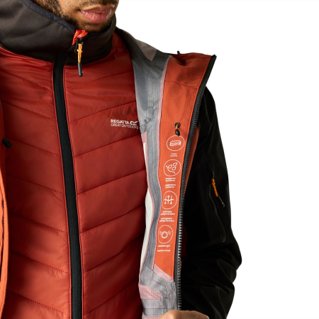 Chaqueta de hombre Regatta Sacramento 3in1