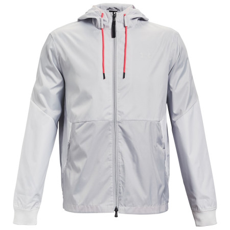 Chaqueta de hombre Under Armour Legacy Windbreaker gris HaloGray//HaloGray