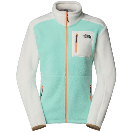 Chaqueta de mujer The North Face W Yumiori Full Zip blanco/verde Bright Foam/White Dune/