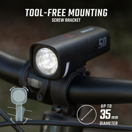 Luz delantera Sigma Aura 50