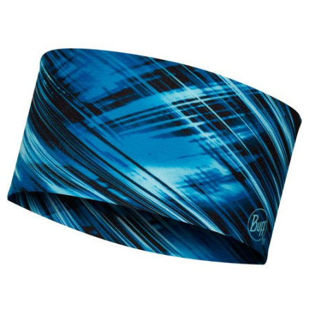 Banda para cabeza Buff Coolnet UV+ Headband negro/azul Edur Blue