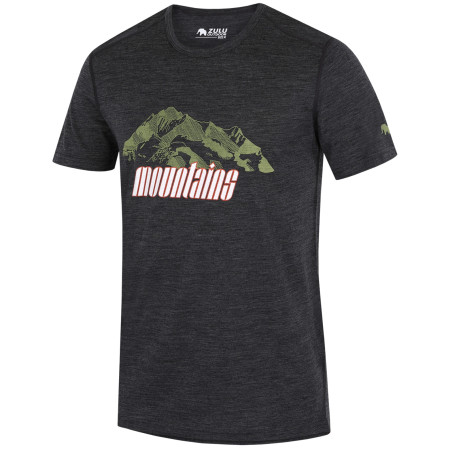 Camiseta de hombre Zulu Merino Mountains 160 Short Comfy