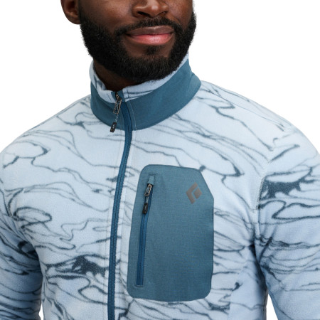 Sudadera de hombre Black Diamond Rift HZ Fleece Jacket