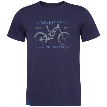 Camiseta de hombre Loap Alpeg azul oscuro DarkBlue