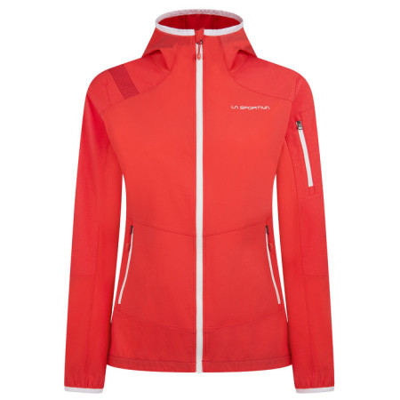 Chaqueta de mujer La Sportiva Albigna Jkt W rojo Hibiscus