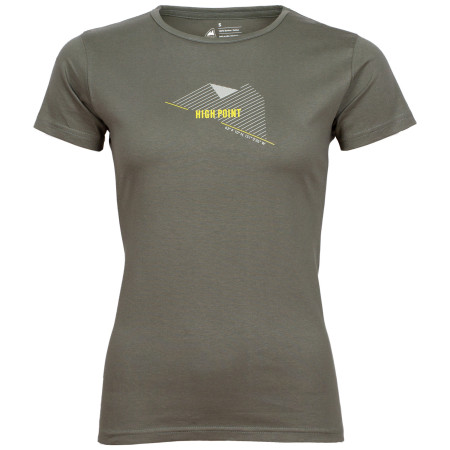 Camiseta funcional de mujer High Point Atlas Lady T-shirt gris Grey