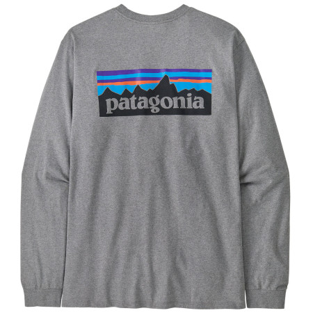 Camiseta de hombre Patagonia P-6 Logo Responsibili Tee LS