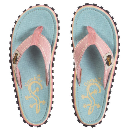 Chanclas de mujer Gumbies Islander Ghecko azul claro PastelBlue