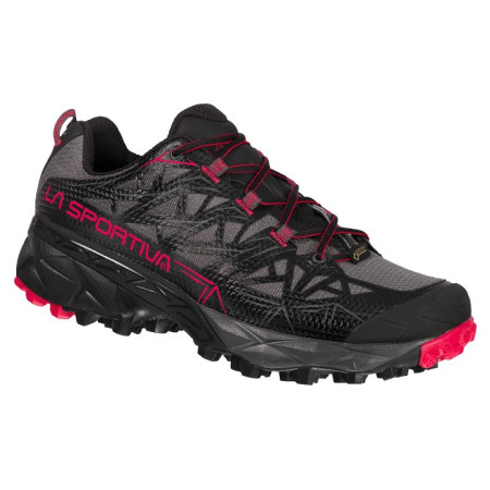 Calzado de mujer La Sportiva Akyra Woman Gtx negro/rojo Black/Orchid