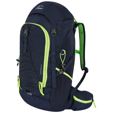 Mochila de senderismo Loap Montasio 45 azul oscuro Dark Blue/Green