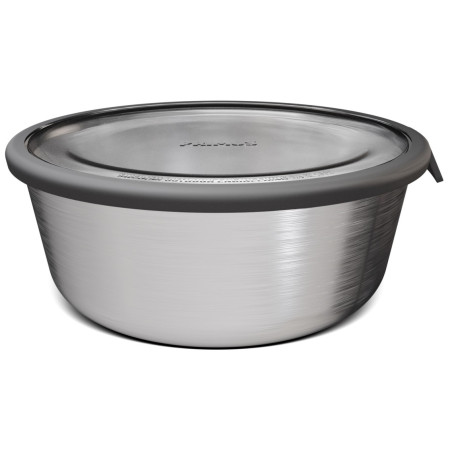 Bol con tapa Primus Prepping Bowl 1.0 L Stainless Steel plata