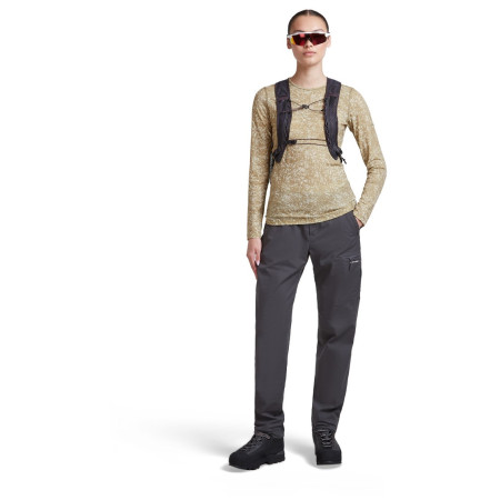 Camiseta funcional de mujer Icebreaker Women M 200 Oasis LS Crewe Moss BloomAOP