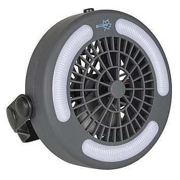 Lámpara Bo-Camp Fan/Hanging Lamp 110 Lumen negro