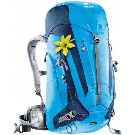 Mochila de mujer Deuter ACT Trail 28 SL azul TurquoiseMidnight