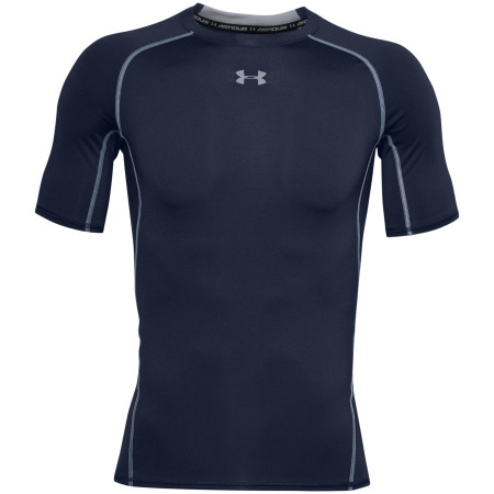 Camiseta funcional de hombre Under Armour HG Armour SS azul oscuro Navy