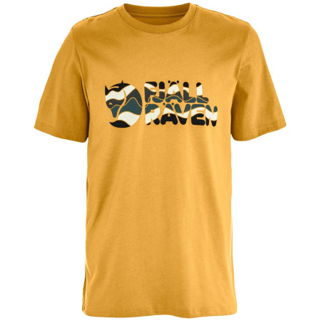 Camiseta de hombre Fjällräven Multicolor Logo T-shirt M amarillo Ochre