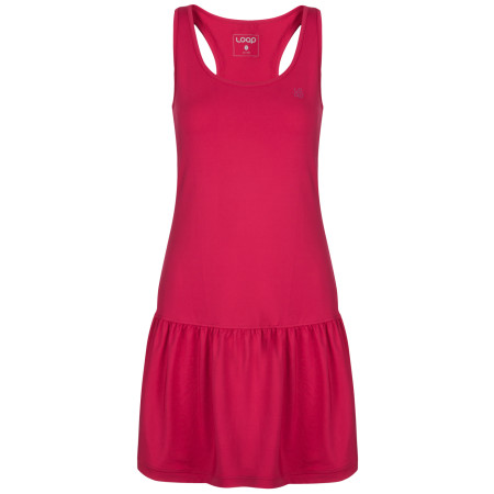 Vestido de mujer Loap Mersika rosa BrightRoseGrey
