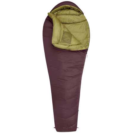 Saco de dormir de plumón Warg Sirius 600 L burdeos wine