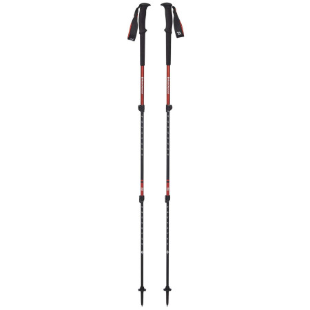 Bastones de senderismo Black Diamond Trail negro/rojo Picante