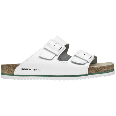 Pantuflas Bennon White Horse Slipper