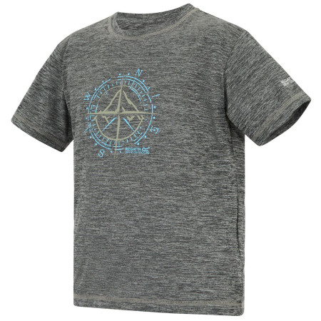 Camiseta para niños Regatta Alvarado Black Marl