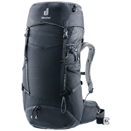 Mochila de mujer Deuter Futura Pro 30 SL negro/gris black