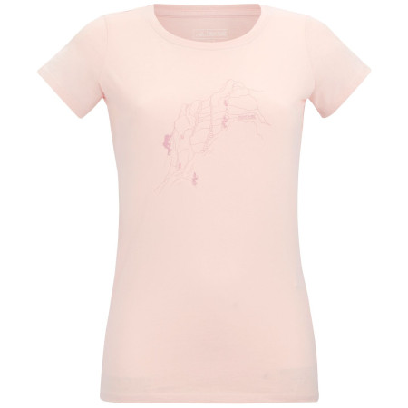 Camiseta de mujer Regatta Women's Breezed rosa Pink Haze