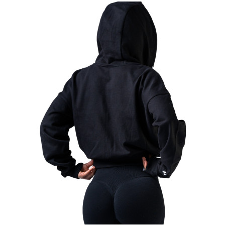 Sudadera de mujer Nebbia Black zip-up hoodie Power