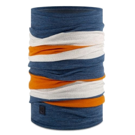 Cuello multiuso Buff Merino Move azul Steel Blue