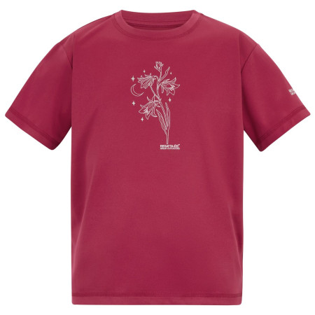 Camiseta para niños Regatta Aria Deep Pink rosa Deep Pink