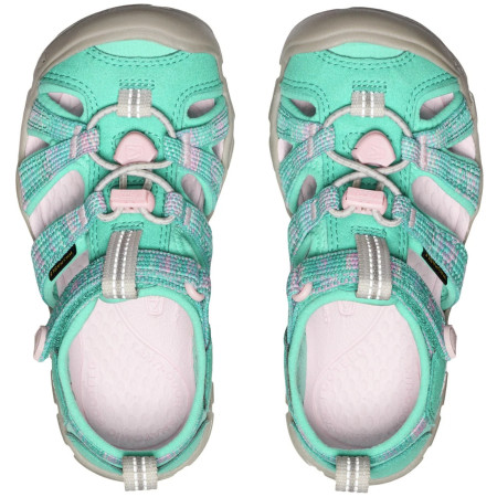 Sandalias para niños Keen Seacamp II Cnx Children Bright Aqua/Giggle Pink