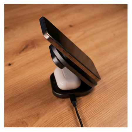 Cargador inalámbrico Swissten MagBase 3-in-1
